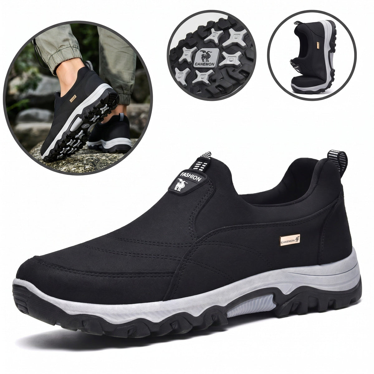 ⏰30% de desconto hoje - Não perca! ✅ Sapatos casuais em pele de bovino de flor integral 🚶♂️➡️ Suporte para o arco do pé - alivia as dores nos pés