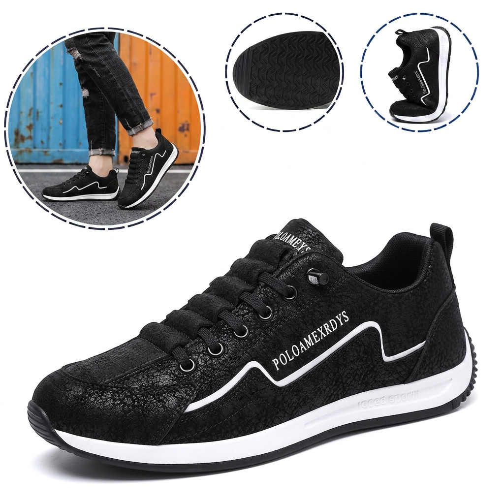 ⏰30% de desconto hoje - Não perca! ✅ Sapatos ortopédicos em pele de bezerro de marca de luxo 🔵 Macios e confortáveis - Proporcionam um suporte superior 🦶 Aliviam as dores nos pés
