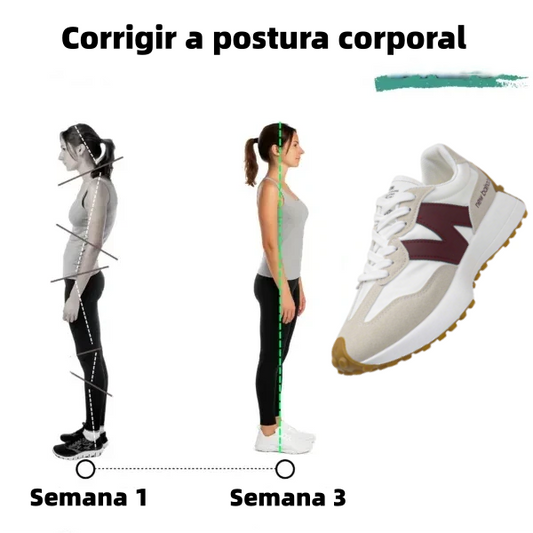 ⏰50% de desconto hoje👟Sapatilhas casuais com bico largo que reduzem a pressão na planta dos pés