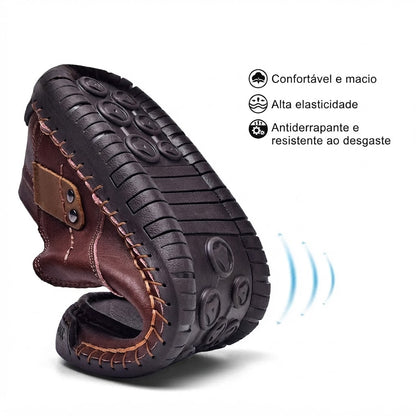 🔥Sapatos ortopédicos para homem, confecionados em pele de bezerro australiana👞Costurados à mão✅Confortáveis para caminhar, aliviam a dor✅Impermeáveis e antiderrapantes✅