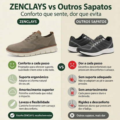 🔥 Oferta especial de hoje: 50% de desconto! ⏰ Mocassins respiráveis e antiderrapantes! Com apoio para o arco do pé e sola intermédia amortecedora, diga adeus às dores nos pés.