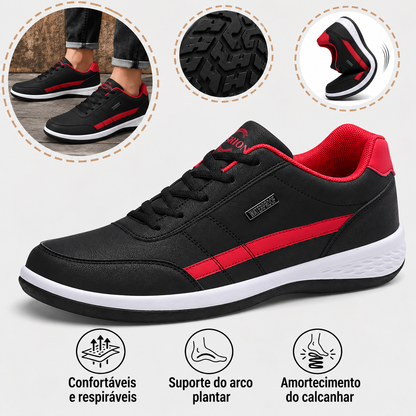 🔷30% de desconto hoje - Não perca! ⬛⏰ Sapatos ortopédicos em camurça, marca australiana de luxo, macios e confortáveis, excelente suporte 🦶 Alivia as dores nos pés - Unissexo
