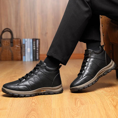 ⏰30% de desconto hoje - Não perca! ✅ Sapatos em pele genuína 🚶‍♂️‍➡️ Suporte para o arco do pé - alivia as dores nos pés