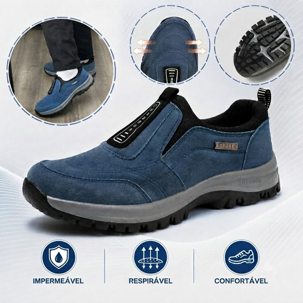 ⏰ 30% de desconto hoje – Não perca! 🔥 – Calçado ortopédico de luxo: macio, confortável e com excelente suporte 🦶 – Alivia as dores nos pés