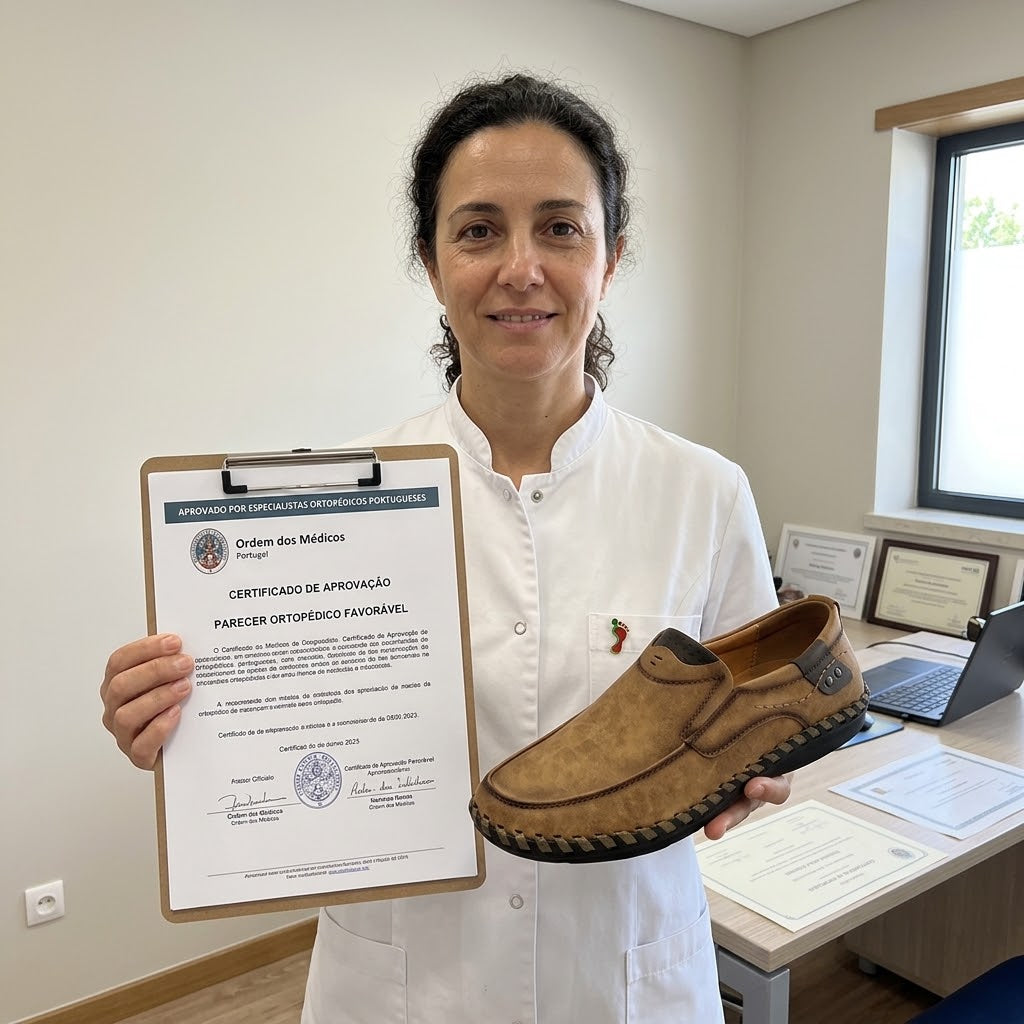 🔥Sapatos ortopédicos para homem, confecionados em pele de bezerro australiana👞Costurados à mão✅Confortáveis para caminhar, alívio da dor✅Impermeáveis e antiderrapantes✅