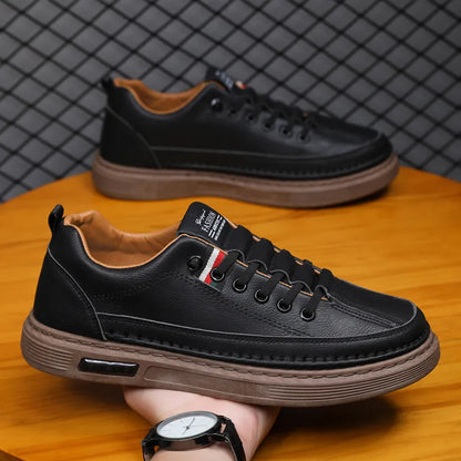 ⏰30% de desconto hoje - Não perca! ✅ Sapatos casuais em pele de bovino de flor integral 🚶‍♂️‍➡️ Suporte para o arco do pé - alivia as dores nos pés
