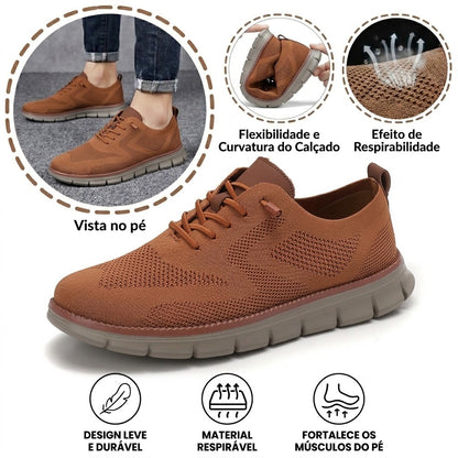 🔥 Oferta especial de hoje: 50% de desconto! ⏰ Mocassins respiráveis e antiderrapantes! Com apoio para o arco do pé e sola intermédia amortecedora, diga adeus às dores nos pés.