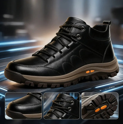⏰30% de desconto hoje - Não perca! ✅ Sapatos em pele genuína 🚶‍♂️‍➡️ Suporte para o arco do pé - alivia as dores nos pés