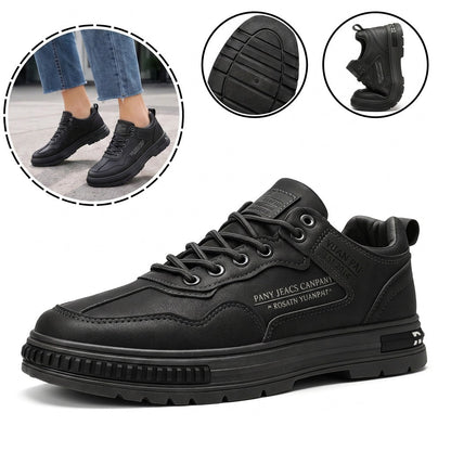 ⏰30% de desconto hoje - Não perca! ✅ Sapatos casuais em pele de bovino de flor integral 🚶‍♂️‍➡️ Suporte para o arco do pé - alivia as dores nos pés