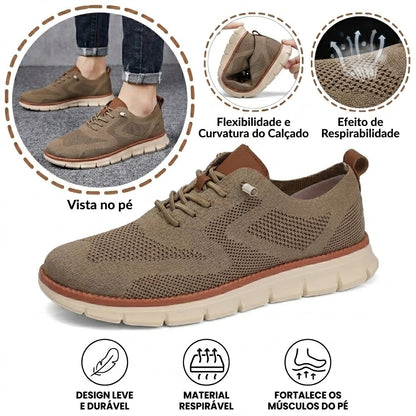 🔥 Oferta especial de hoje: 50% de desconto! ⏰ Mocassins respiráveis e antiderrapantes! Com apoio para o arco do pé e sola intermédia amortecedora, diga adeus às dores nos pés.