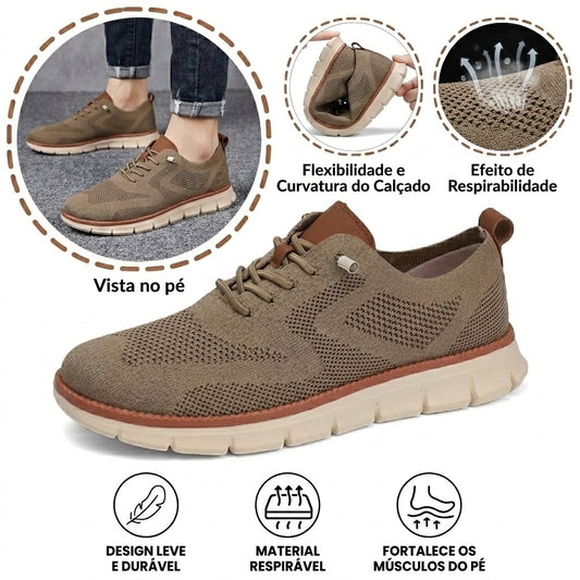 🔥 Oferta especial de hoje: 50% de desconto! ⏰ Mocassins respiráveis e antiderrapantes! Com apoio para o arco do pé e sola intermédia amortecedora, diga adeus às dores nos pés.