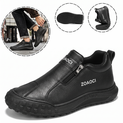 ⏰30% de desconto hoje - Não perca! ✅ Sapatos em pele genuína de bezerro 🚶‍♂️‍➡️ Suporte para o arco do pé - alivia as dores nos pés