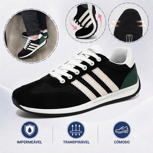 ⏰30% de desconto hoje - Não perca! ✅ Sapatilhas casuais desportivas de marca 🚶‍♂️‍➡️ Suporte para o arco do pé - Alivia as dores nos pés