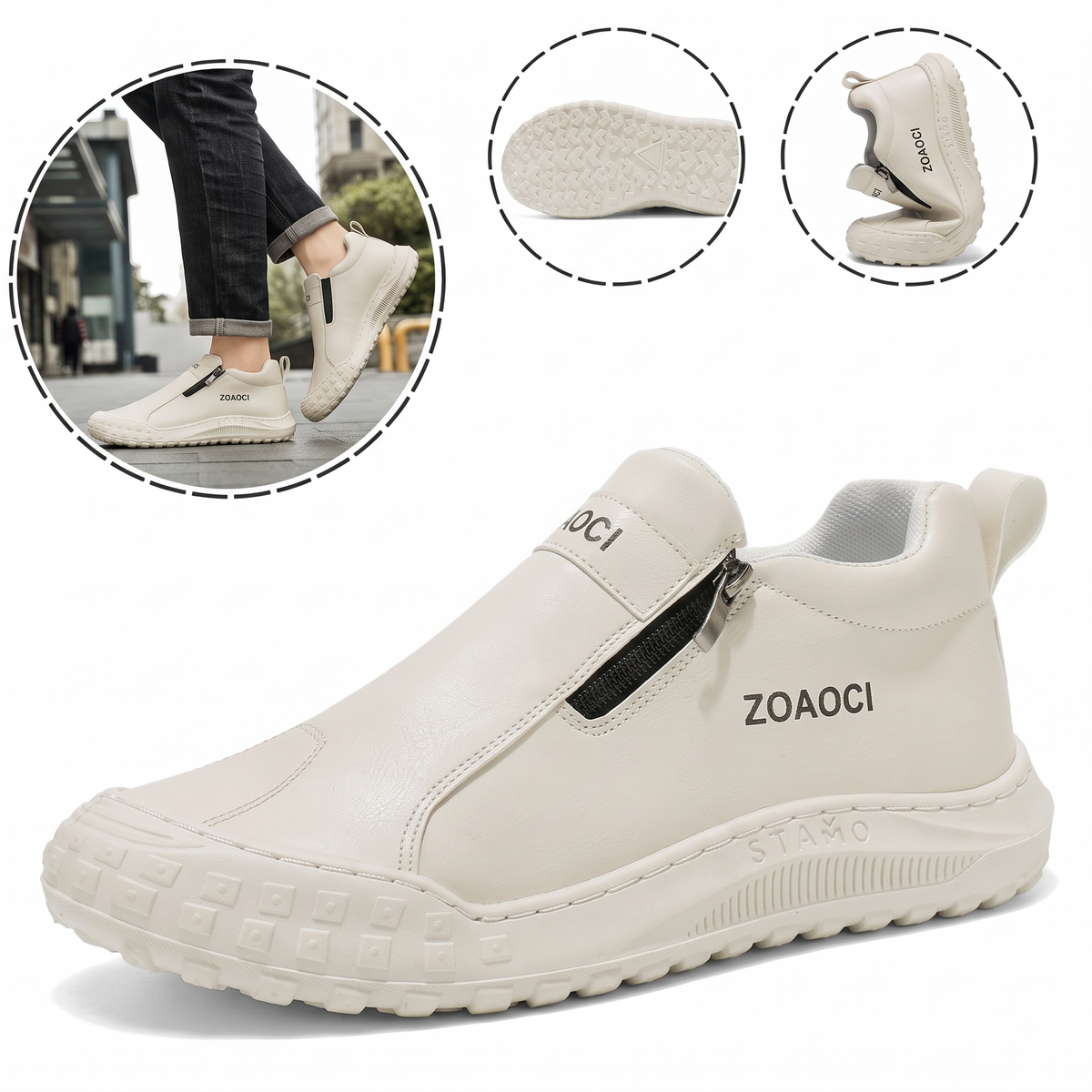 ⏰30% de desconto hoje - Não perca! ✅ Sapatos em pele genuína de bezerro 🚶‍♂️‍➡️ Suporte para o arco do pé - alivia as dores nos pés