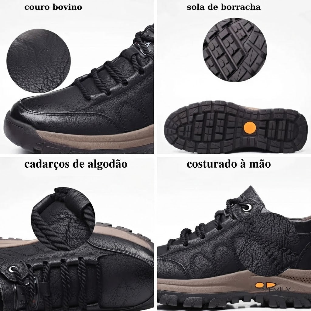 (🔥50% de desconto hoje - não perca) - Sapatos de pele de bezerro italiana macios e confortáveis