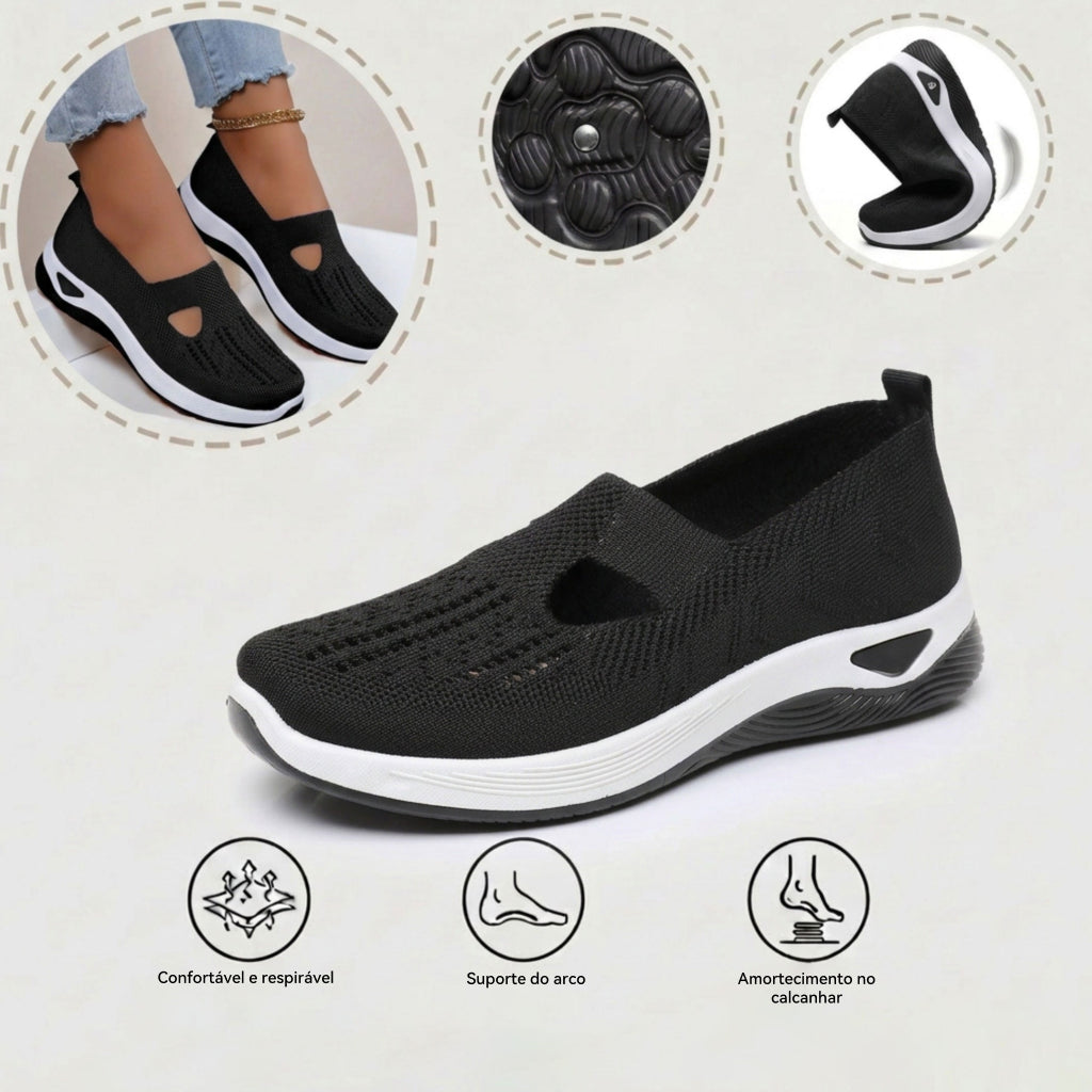 🎁 Novidade! 70% de desconto por tempo limitado — Oferta termina em breve ⏰ Ténis de malha para mulher, confortáveis e respiráveis, leves, com design ergonómico e boa proteção para os seus pés.