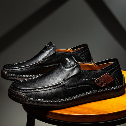 🔥Sapatos ortopédicos para homem, confecionados em pele de bezerro australiana👞Costurados à mão✅Confortáveis para caminhar, aliviam a dor✅Impermeáveis e antiderrapantes✅