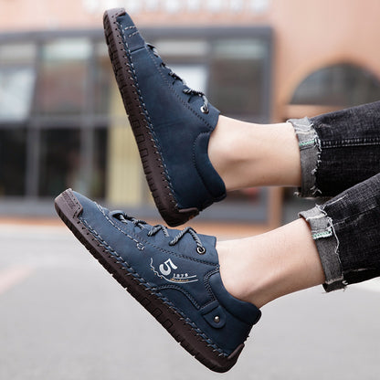 ⏰30% de desconto hoje - Não perca! ✅ Sapatos ortopédicos em pele de bezerro de marca de luxo 🔵 Macios e confortáveis - Proporcionam um suporte superior 🦶 Aliviam as dores nos pés