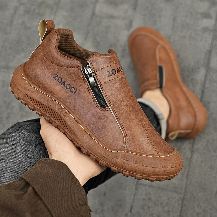 ⏰30% de desconto hoje - Não perca! ✅ Sapatos em pele genuína de bezerro 🚶‍♂️‍➡️ Suporte para o arco do pé - alivia as dores nos pés