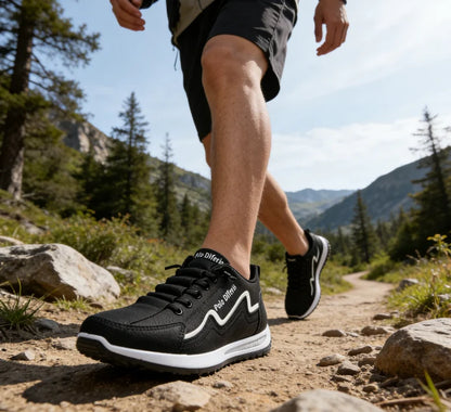 ⏰30% de desconto hoje - Não perca! ✅ Sapatos ortopédicos em pele de bezerro de marca de luxo 🔵 Macios e confortáveis - Proporcionam um suporte superior 🦶 Aliviam as dores nos pés