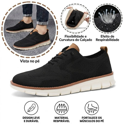 🔥 Oferta especial de hoje: 50% de desconto! ⏰ Mocassins respiráveis e antiderrapantes! Com apoio para o arco do pé e sola intermédia amortecedora, diga adeus às dores nos pés.
