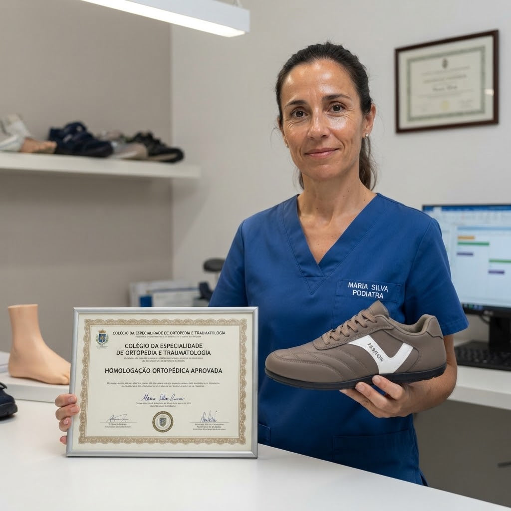 ⏰30% de desconto hoje - Não perca! ✅ Sapatos ortopédicos em pele de bezerro de marca de luxo 🔵 Macios e confortáveis - Proporcionam um suporte superior 🦶 Aliviam as dores nos pés