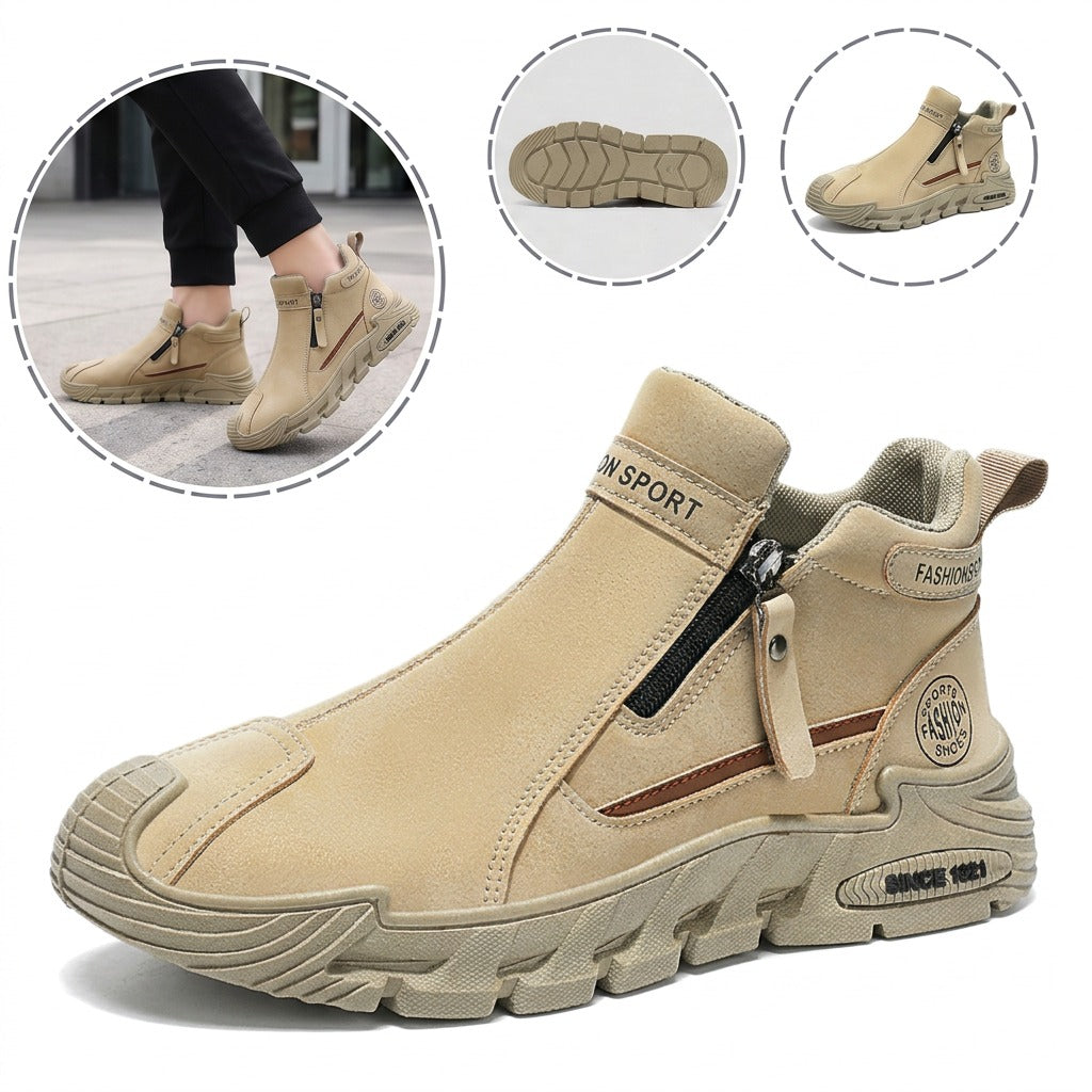 (🎁Oferta por tempo limitado) Sapatos de couro de vitelo italiano macios e confortáveis 🐂 Costurados à mão, impermeáveis e antiderrapantes ✅ Suporte para o arco do pé: caminhada confortável