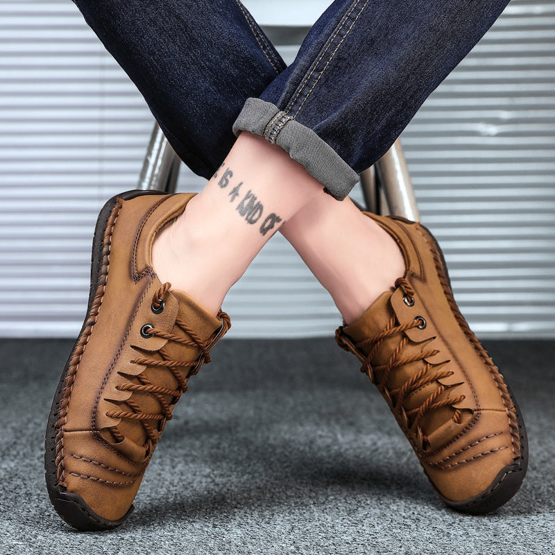 ⏰30% de desconto hoje - Não perca! ✅ Sapatos ortopédicos em pele de bezerro de marca de luxo 🔵 Macios e confortáveis - Proporcionam um suporte superior 🦶 Aliviam as dores nos pés