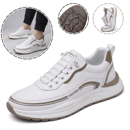 ⏰30% de desconto hoje - Não perca! ✅ Sapatos ortopédicos em pele de bezerro de marca de luxo 🔵 Macios e confortáveis - Proporcionam um suporte superior 🦶 Aliviam as dores nos pés
