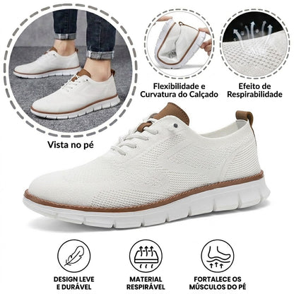 🔥 Oferta especial de hoje: 50% de desconto! ⏰ Mocassins respiráveis e antiderrapantes! Com apoio para o arco do pé e sola intermédia amortecedora, diga adeus às dores nos pés.