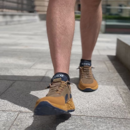 ⏰30% de desconto hoje - Não perca! ✅Sapatilhas de camurça de marca🚶‍♂️‍➡️Suporte para o arco do pé - alivia a dor nos pés