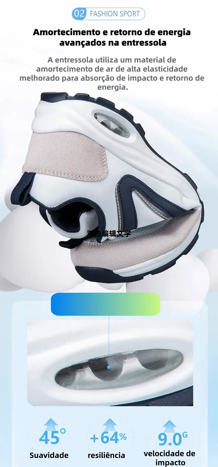 (🔥60% de desconto hoje - não perca!) ⏰Sapatilha desportiva ortopédica ergonómica, suave e confortável✅ (suporte para o arco do pé para aliviar o desconforto)