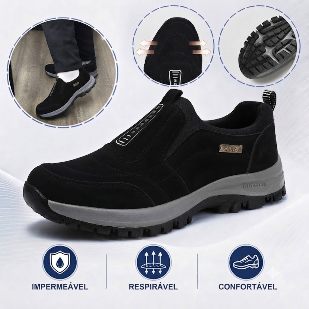 ⏰ 30% de desconto hoje – Não perca! 🔥 – Calçado ortopédico de luxo: macio, confortável e com excelente suporte 🦶 – Alivia as dores nos pés